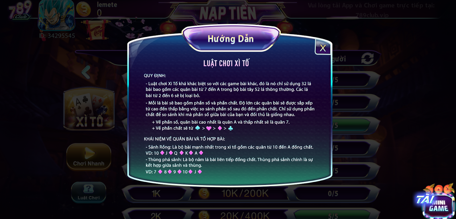 Chương trình khuyến mãi khổng lồ tại cổng game 789 club